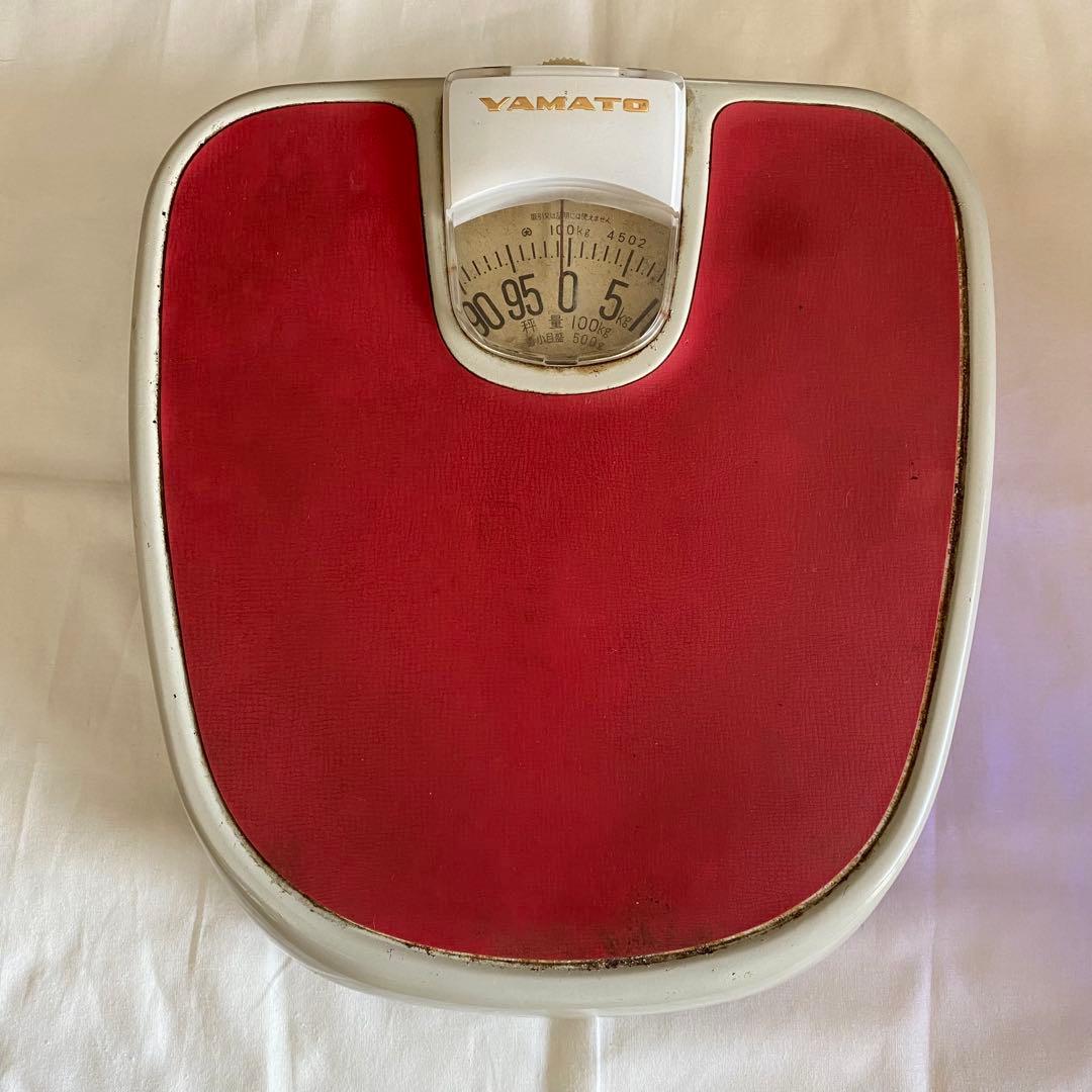 2点まとめ売り YAMATO（大和製衡）製 赤い体重計と、計量器 - メルカリ