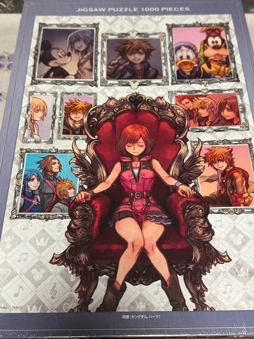 キングダムハーツ 20周年記念パズル 2セット+台座ソラ カイリ パズル2
