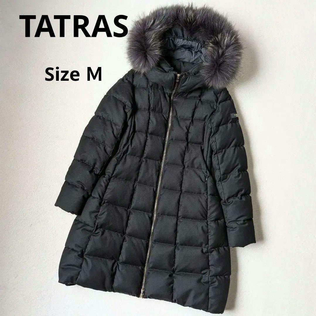 タトラス IVOTTA ダウンコート 黒 サイズ2 Rライン M ♦フラワー様♦