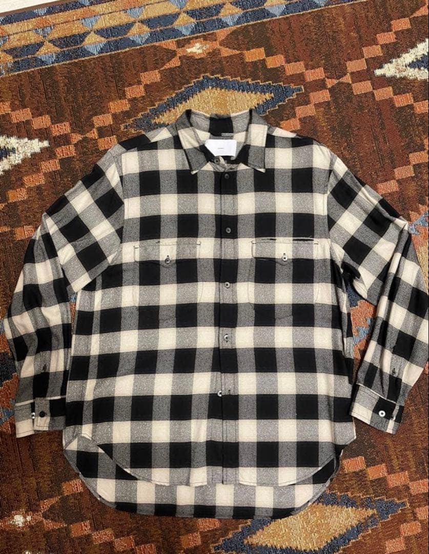 sugarhill オンブレチェックシャツ　23ss