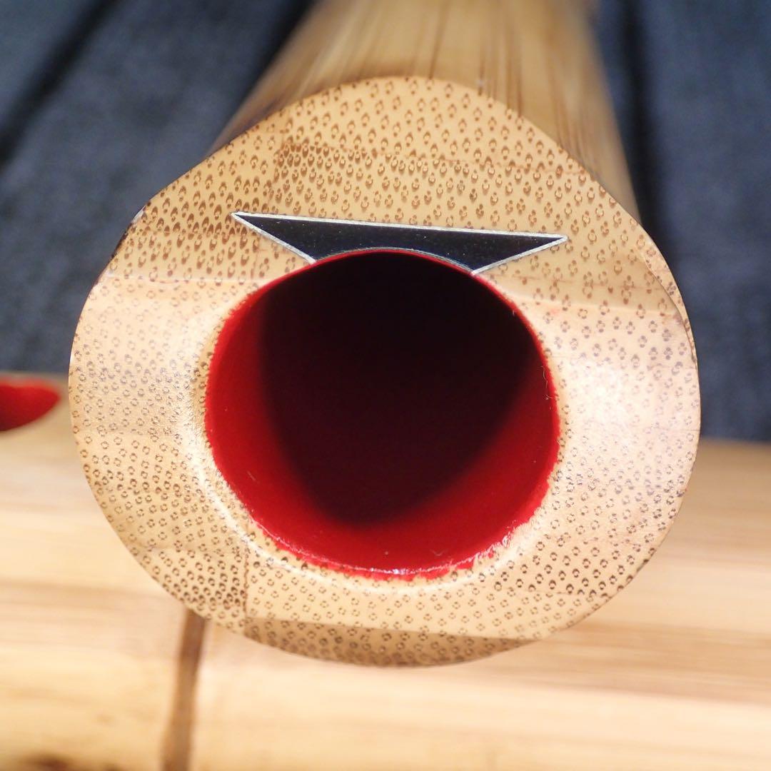 尺八 高級合竹曲管 蝴蝶宝 一尺六寸(E管)