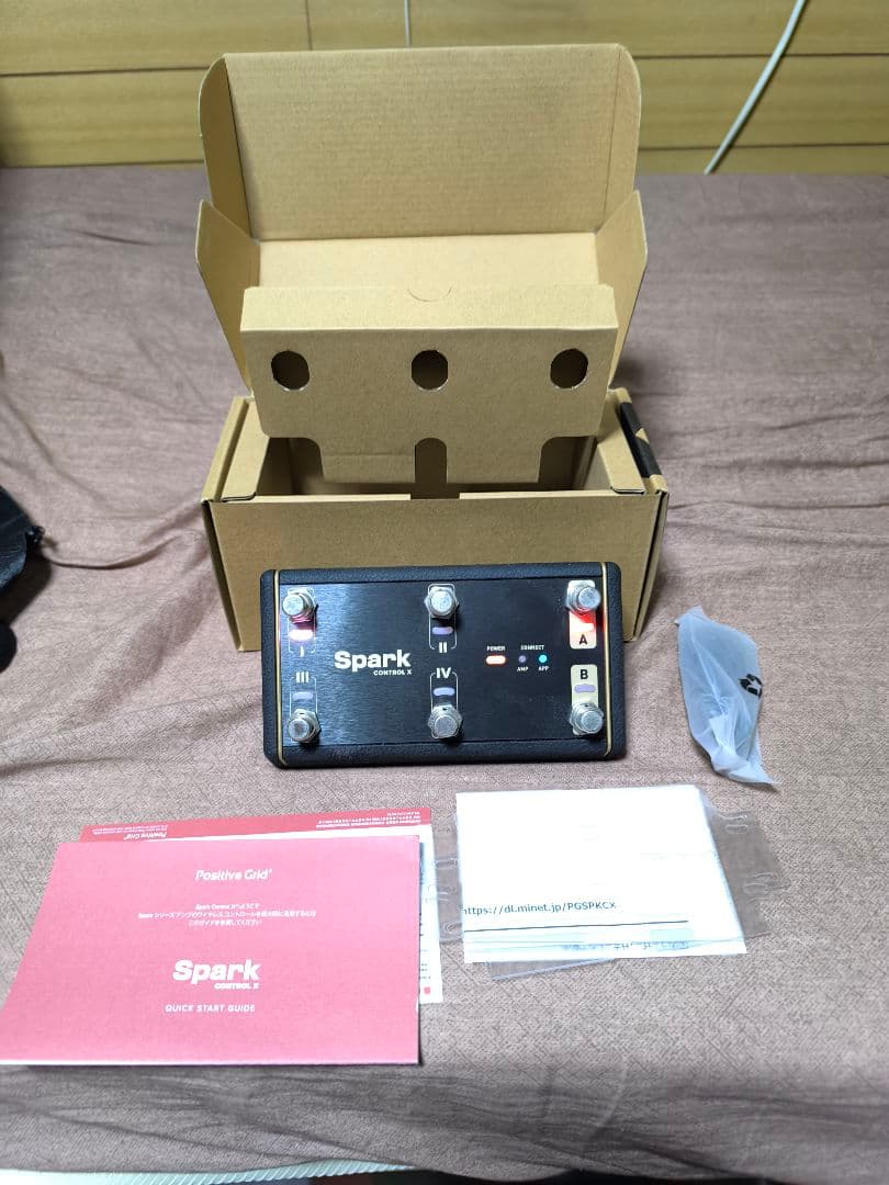 Spark control x フットスイッチ