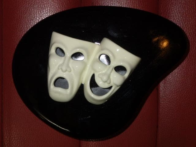 50'S★ツーフェイス★シガレットカバーディッシュ★タバコ入れ★置物★小物入れ