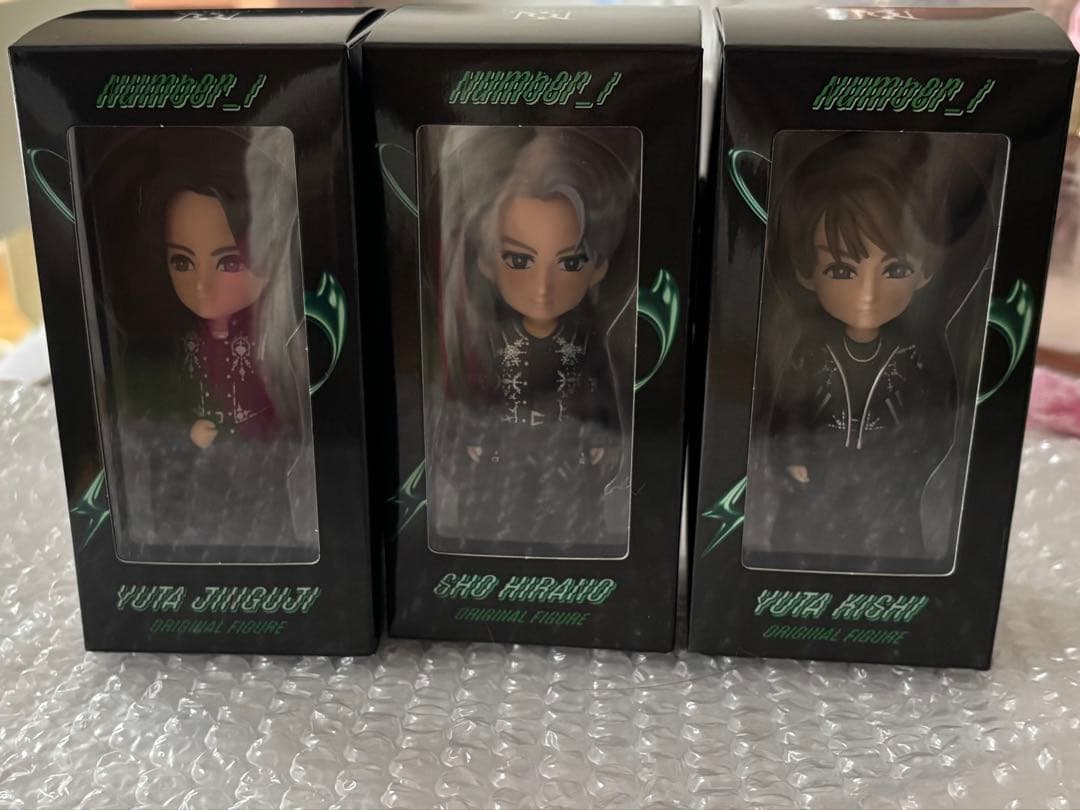 number iフィギュアセット・岸優太、神宮寺勇太、平野紫耀
