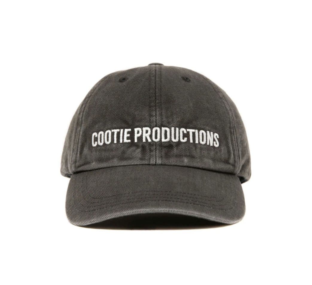 COOTIE　Color Denim 6 Panel Cap　BLACK