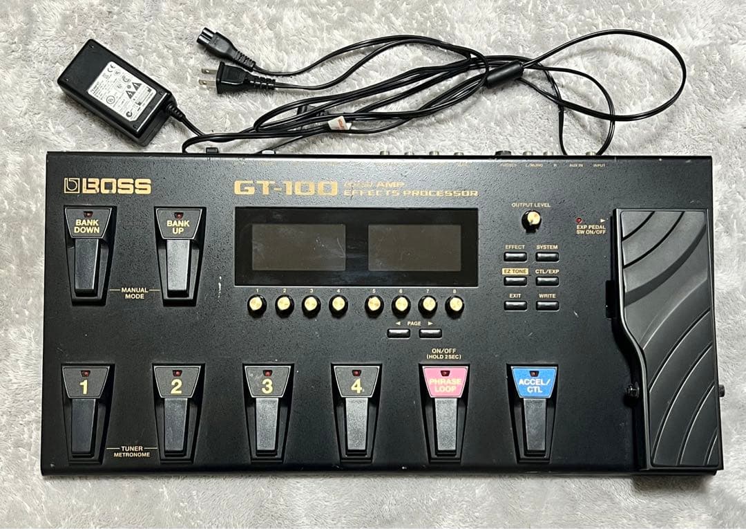 BOSS GT-100 ver. 2 アダプター マルチエフェクター 説明文必読