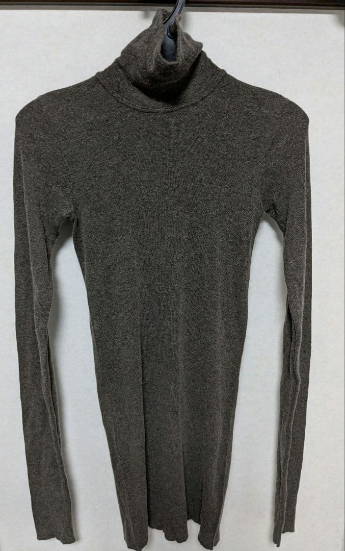 Rick Owens Lilies カーキグレー ハイネック 長袖