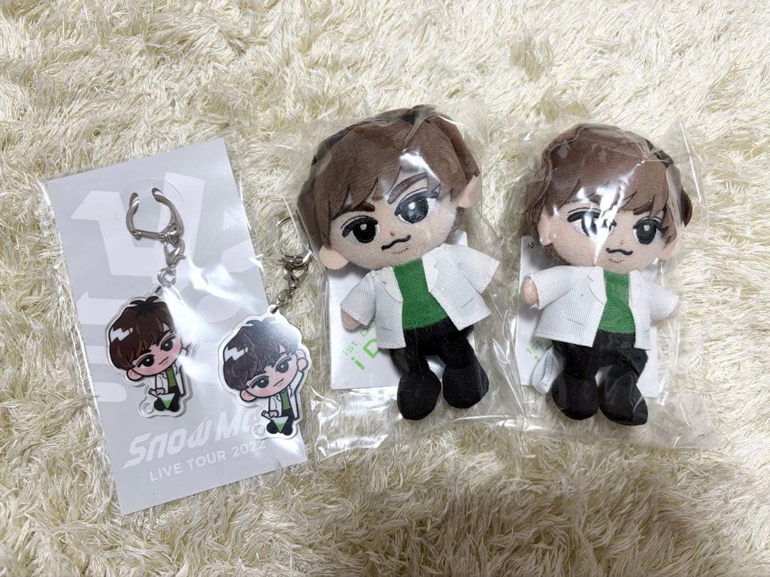 Man 阿部亮平 ぬいぐるみ ぶら下がりキーホルダー 4点セット