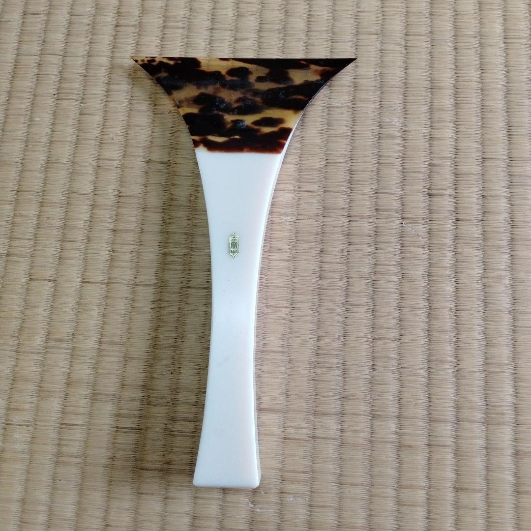 三味線の撥　本鼈甲
