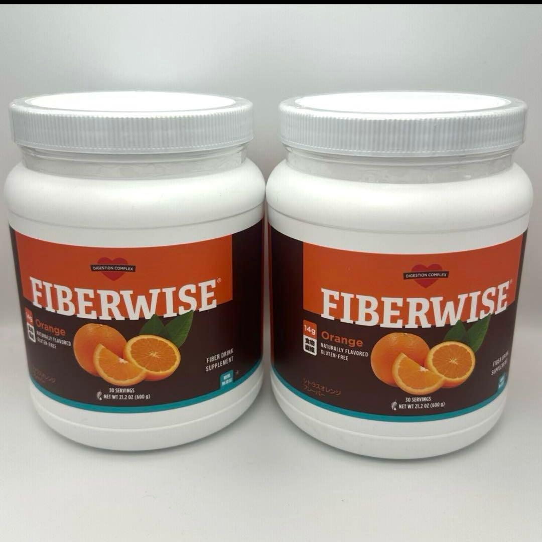 メラルーカ ファイバーワイズ 糖類無添加 シトラスオレンジ フレーバー 2個