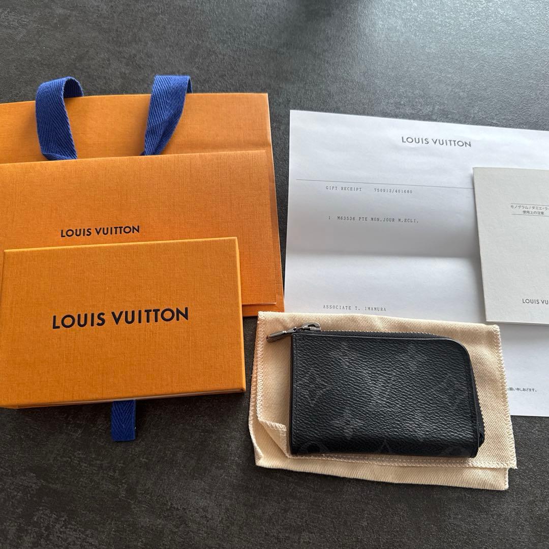 【美品】LOUIS VUITTON モノグラムエクリプス　ケース