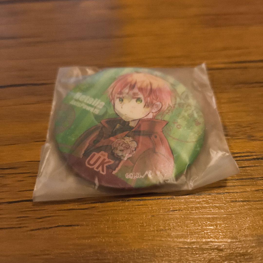 ヘタリア　チェンジング缶バッジ　イギリス　ちびきら ヘタリア チェンジング缶バッジ イギリス ちびきら - メルカリ