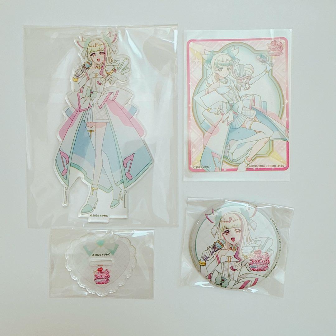 ズキューン キミとアイドルプリキュア 映画 ブルーレイ 特典 缶バッジ