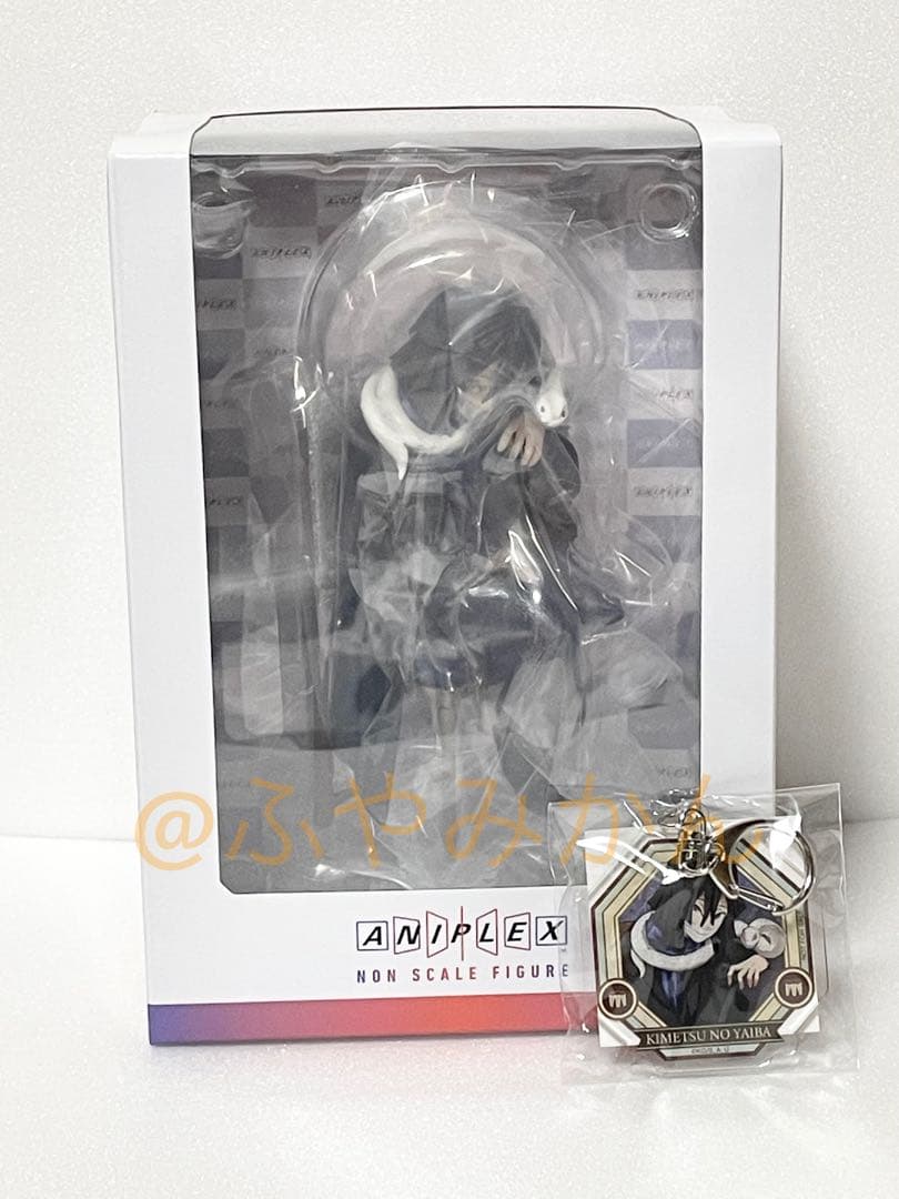 【特典アクキー付】鬼滅の刃 ノンスケールフィギュア 伊黒小芭内