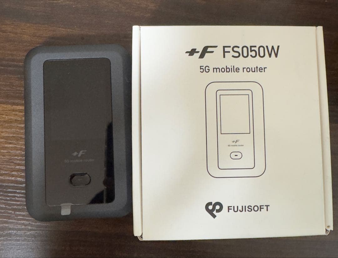 さ*ー様 +F FS050W 5G対応 モバイルルーター FUJISOFT 富士