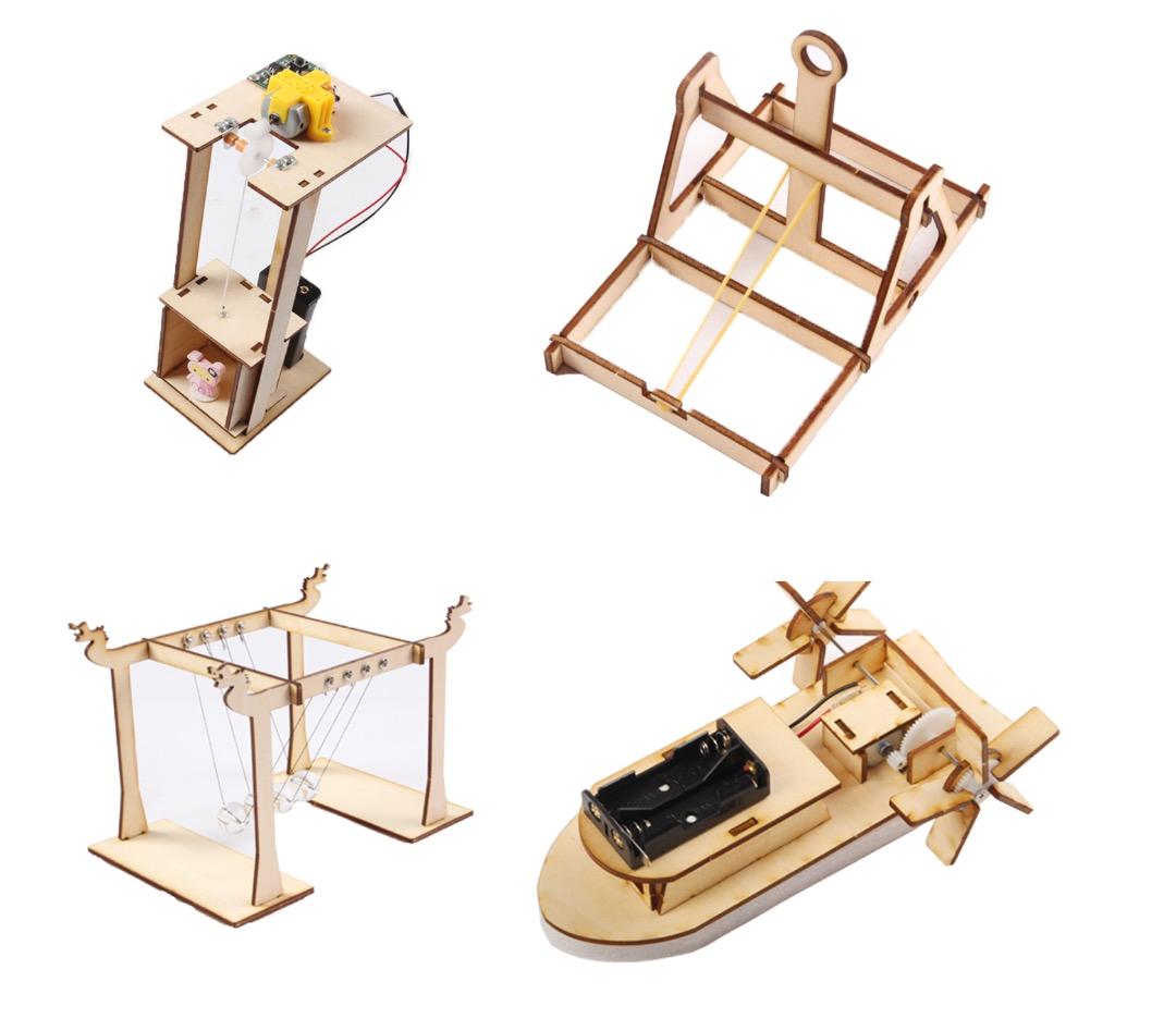 超お買い得！　動く木製組み立てキット　23種セット