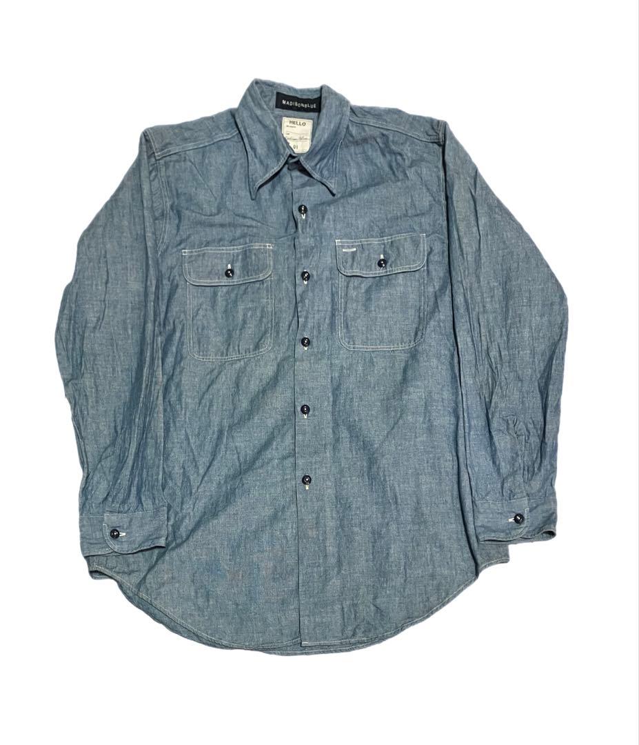 MADISONBLUE シャンブレーシャツ MADISONBLUE / シャンブレー HAMPTONシャツ｜ESTNATION ONLINE STORE