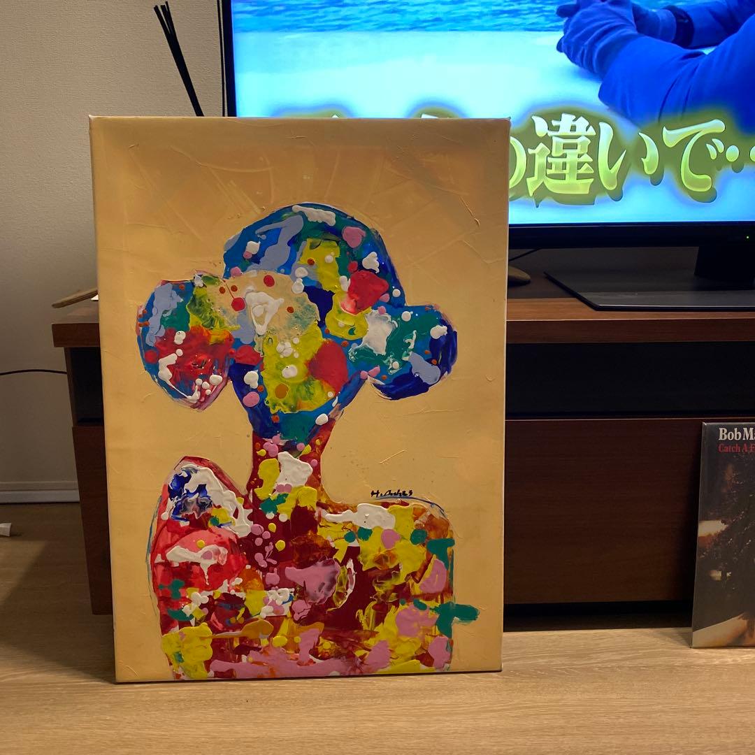 Matsubara 抽象画 カラフル