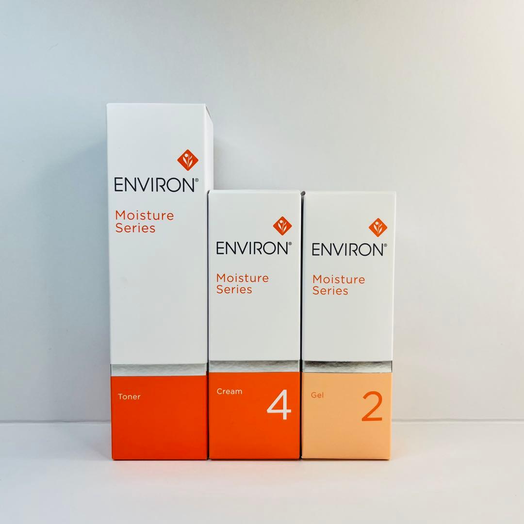 エンビロン　モイスチャークリーム4 、ジェル2、トーナー200ml