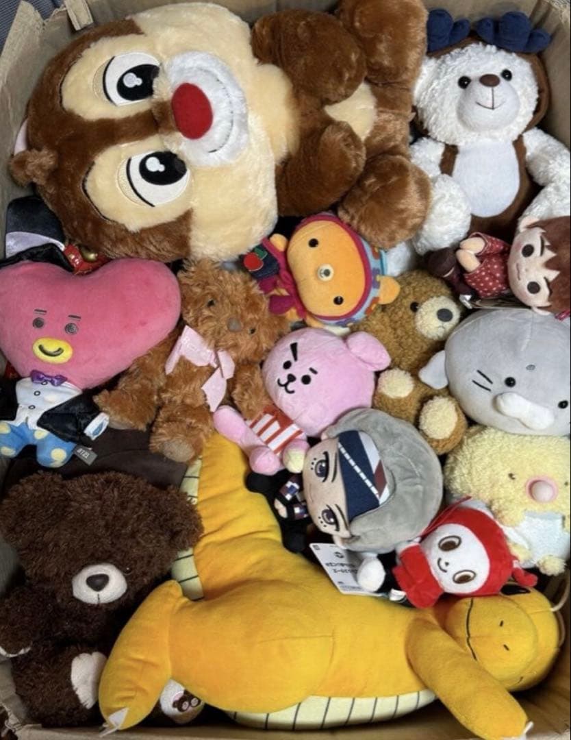 ノンジャンル　大量まとめ　ぬいぐるみ　マスコット 164点セット