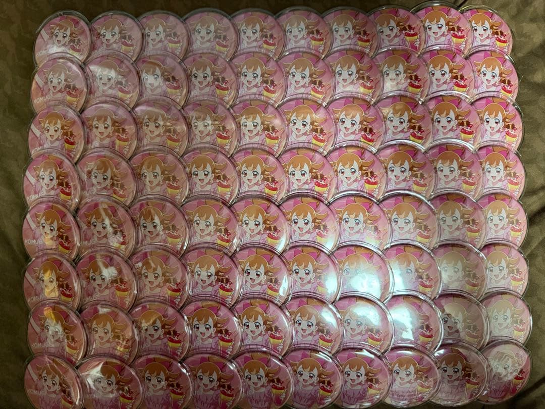 わんだふるぷりきゅあ 海風のリゾート 缶バッジ 犬飼こむぎ 80点