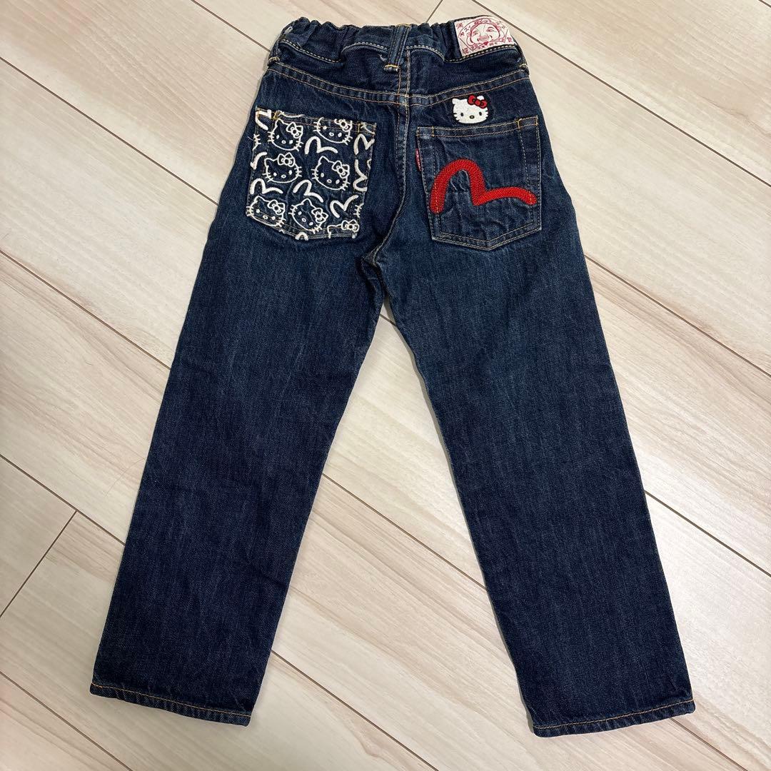EVISU ハローキティ コラボデニム キッズサイズ - メルカリ