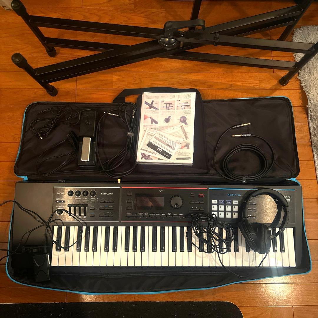 ROLAND JUNO-DS61 61鍵 シンセサイザー ソフトケース付属