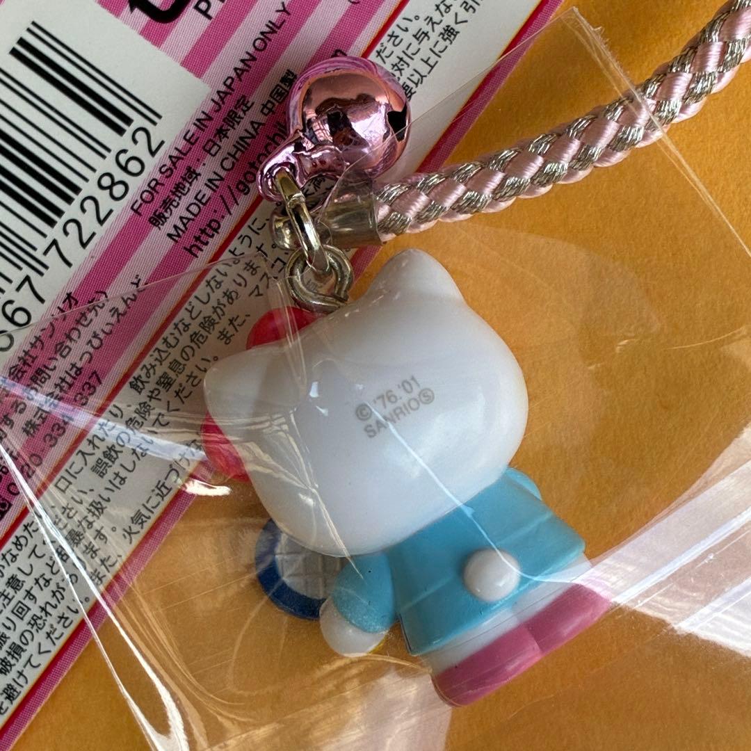 ☆激レア☆体育会系 テニス部 ストラップ 根付☆ご当地キティ ハロー