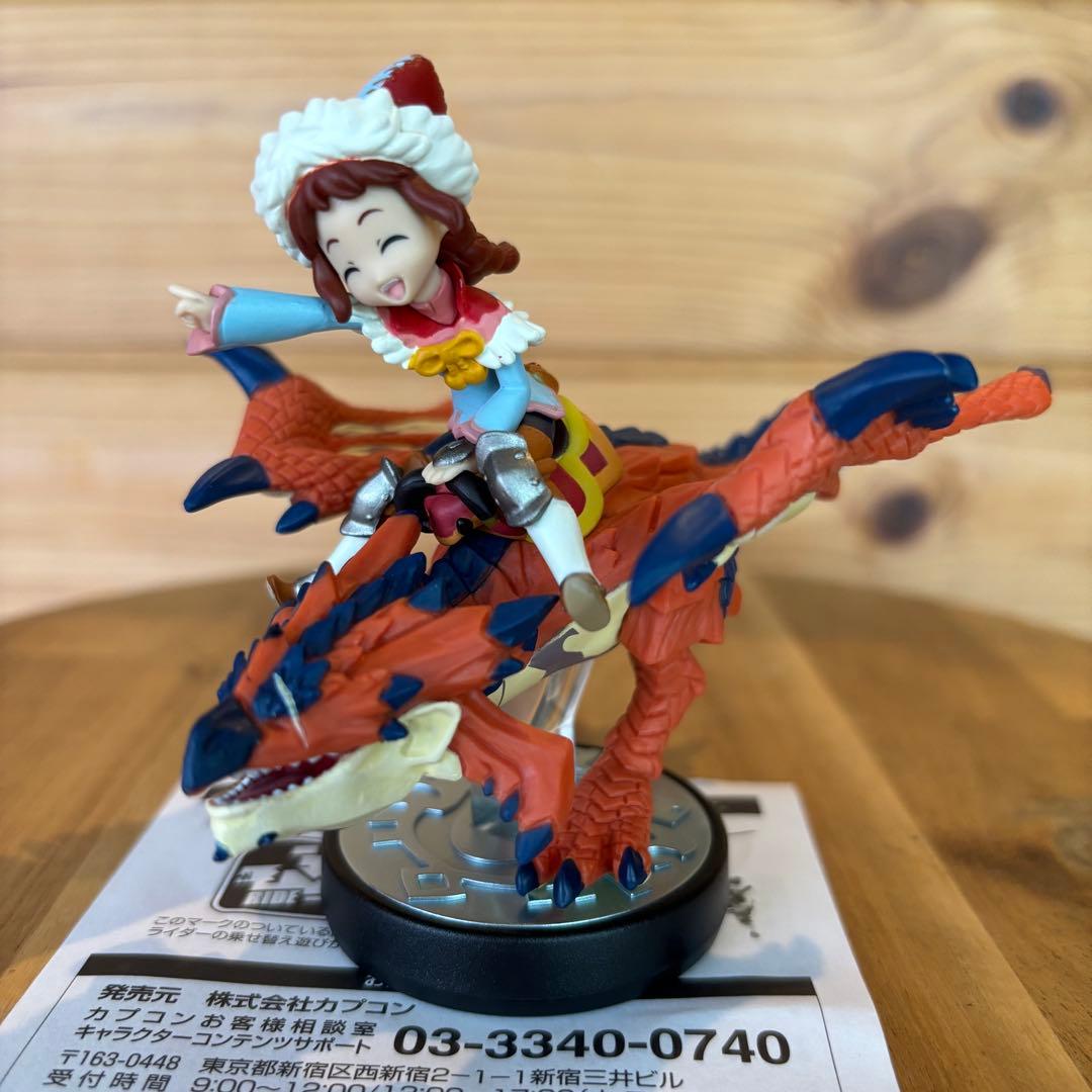 モンスターハンターストーリーズ amiibo 隻眼のリオレウス＆ライダー 女の子 Amazon | amiibo 隻眼のリオレウス&ライダー(女の子