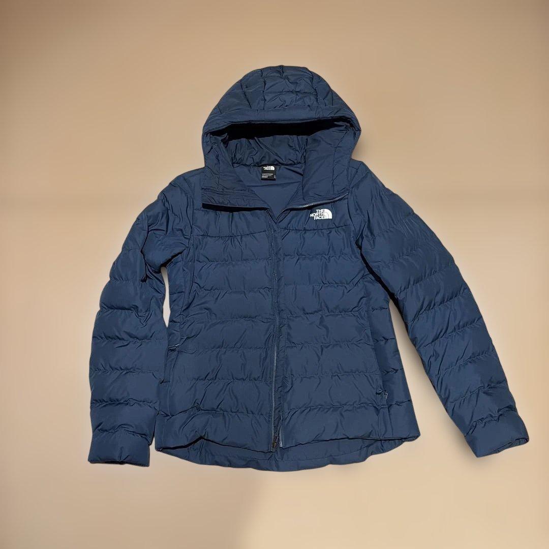 ★ノースフェイス★ダウンジャケット　ブルー　M 楽天市場】レビューでクーポン☆ノースフェイス ダウンジャケット THE
