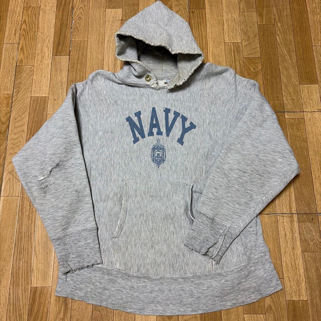 80s リバースウィーブ US NAVY ヴィンテージ 古着