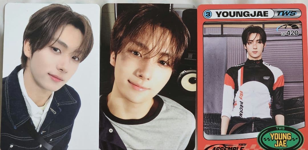 TWS ヨンジェ トレカ 3枚セット - メルカリ