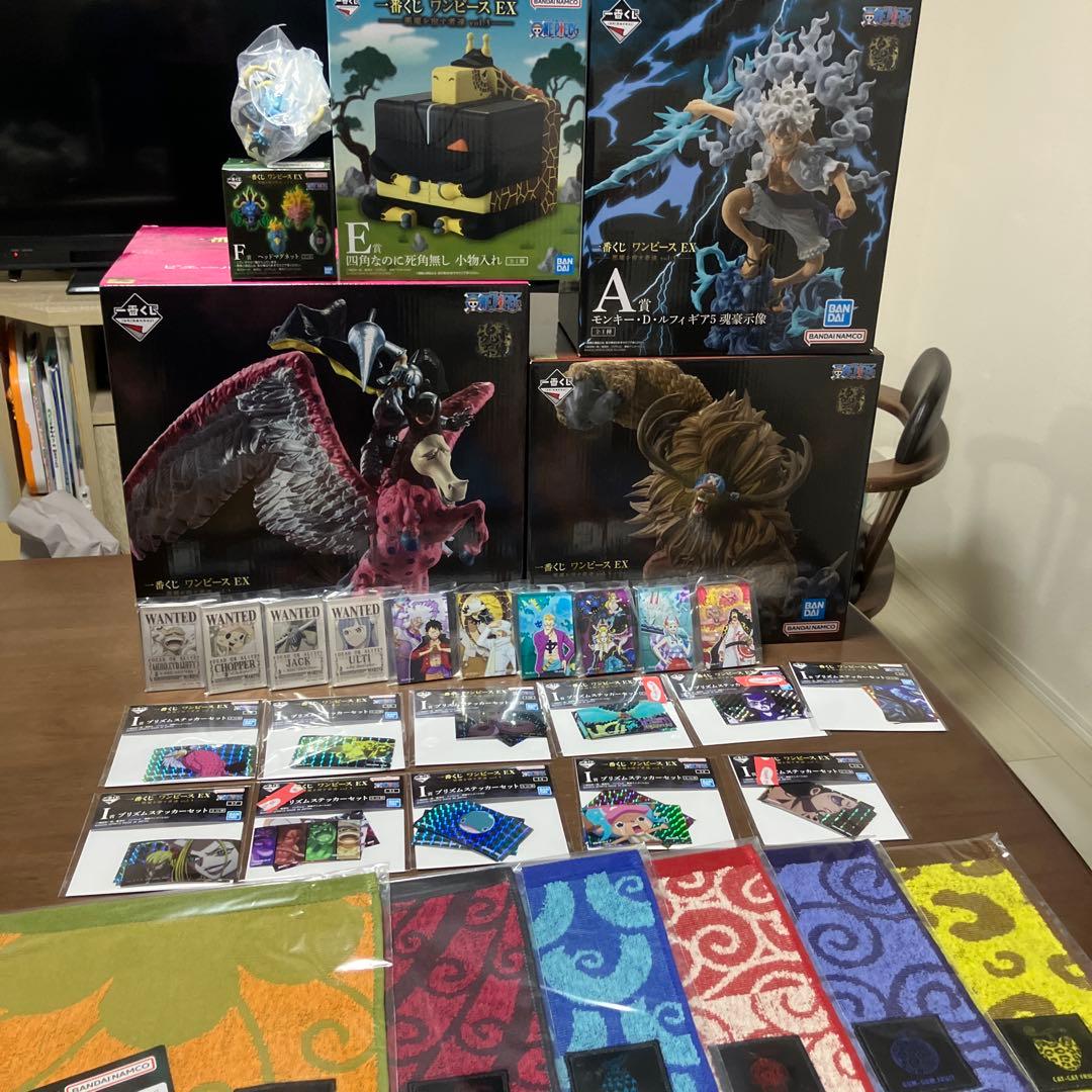 【未開封】一番くじ ワンピースEX 悪魔を宿す者達Vol.3 まとめ