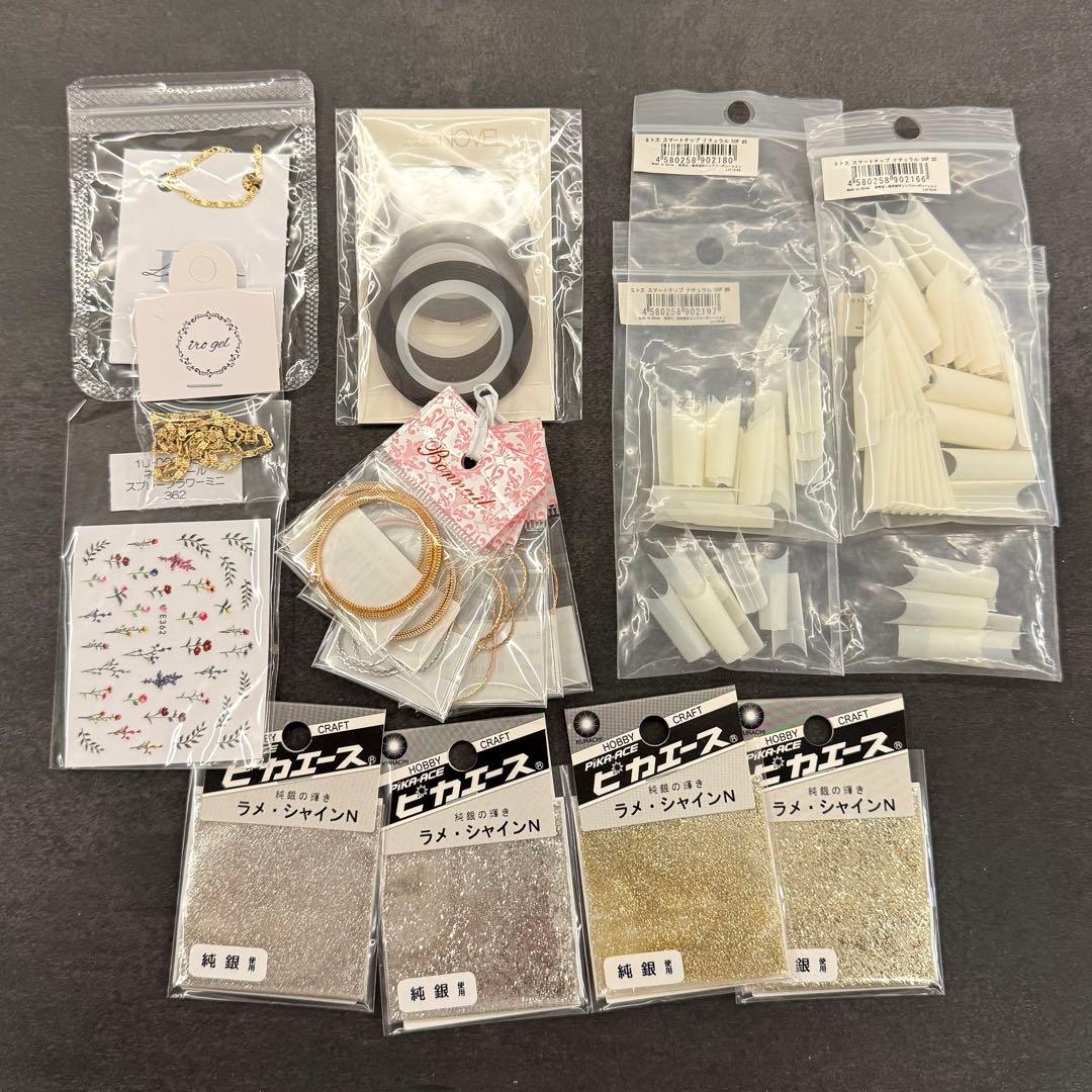 美品 ラメ・ミラーパウダー・パーツ 69個セット！まとめ売り