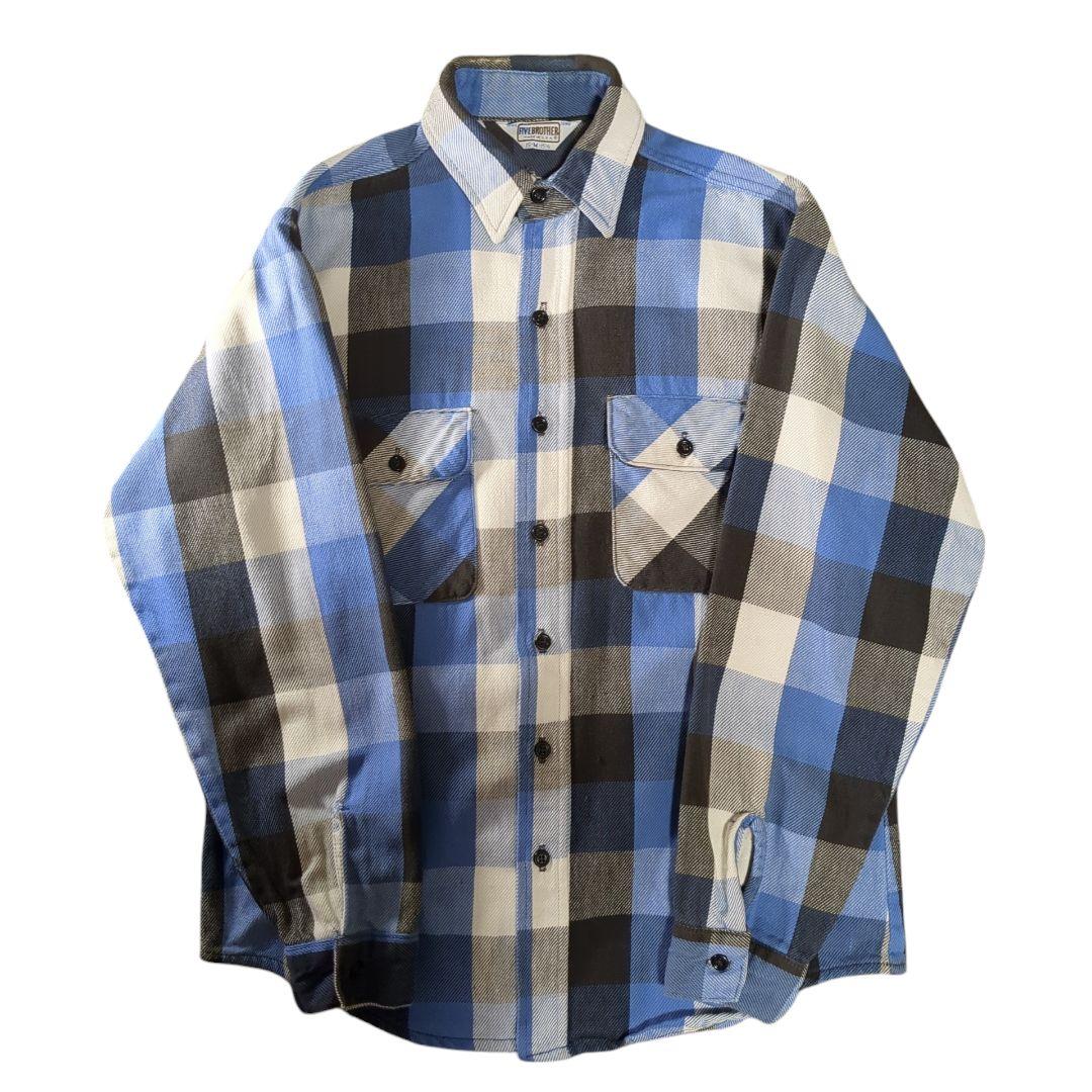 FIVE BROTHER 70~80年代 三角タグ ネルシャツ USA M - メルカリ