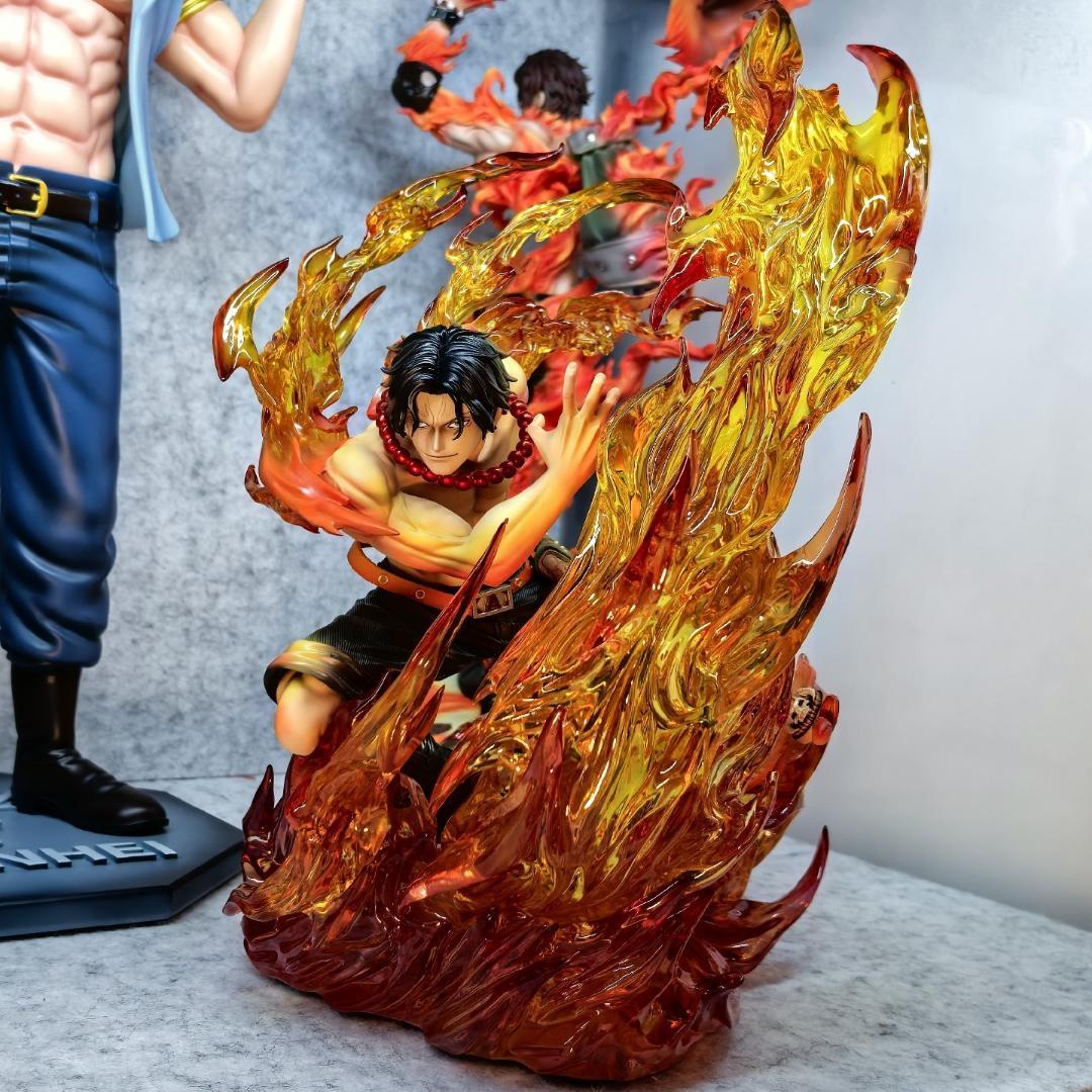 ワンピース ポートガス・D・エース ガレージキット フィギュア 塗装