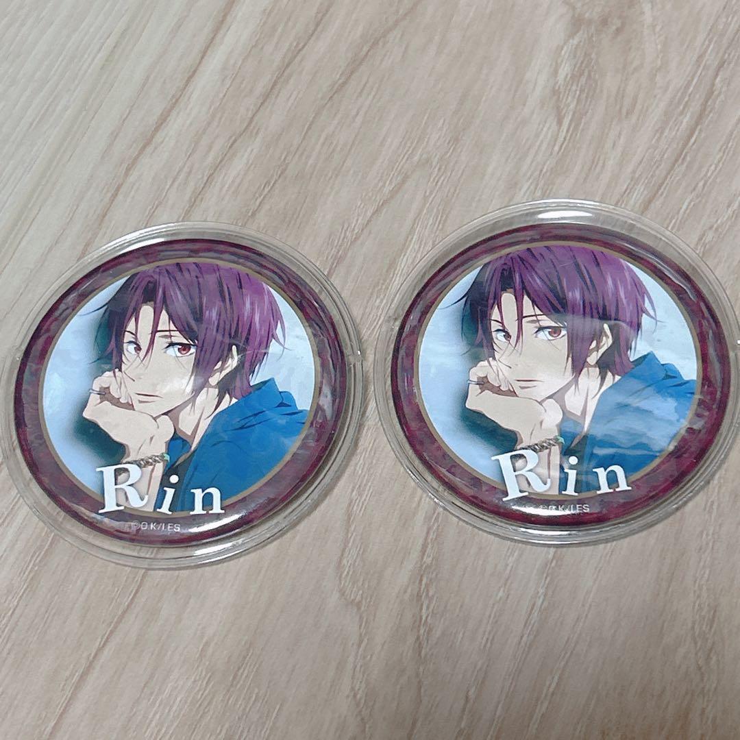 Free! ES ムック 缶バッジ 凛 Free!FS】 「缶バッジ【遙、凛、郁弥、真琴】」若干数再入荷しました