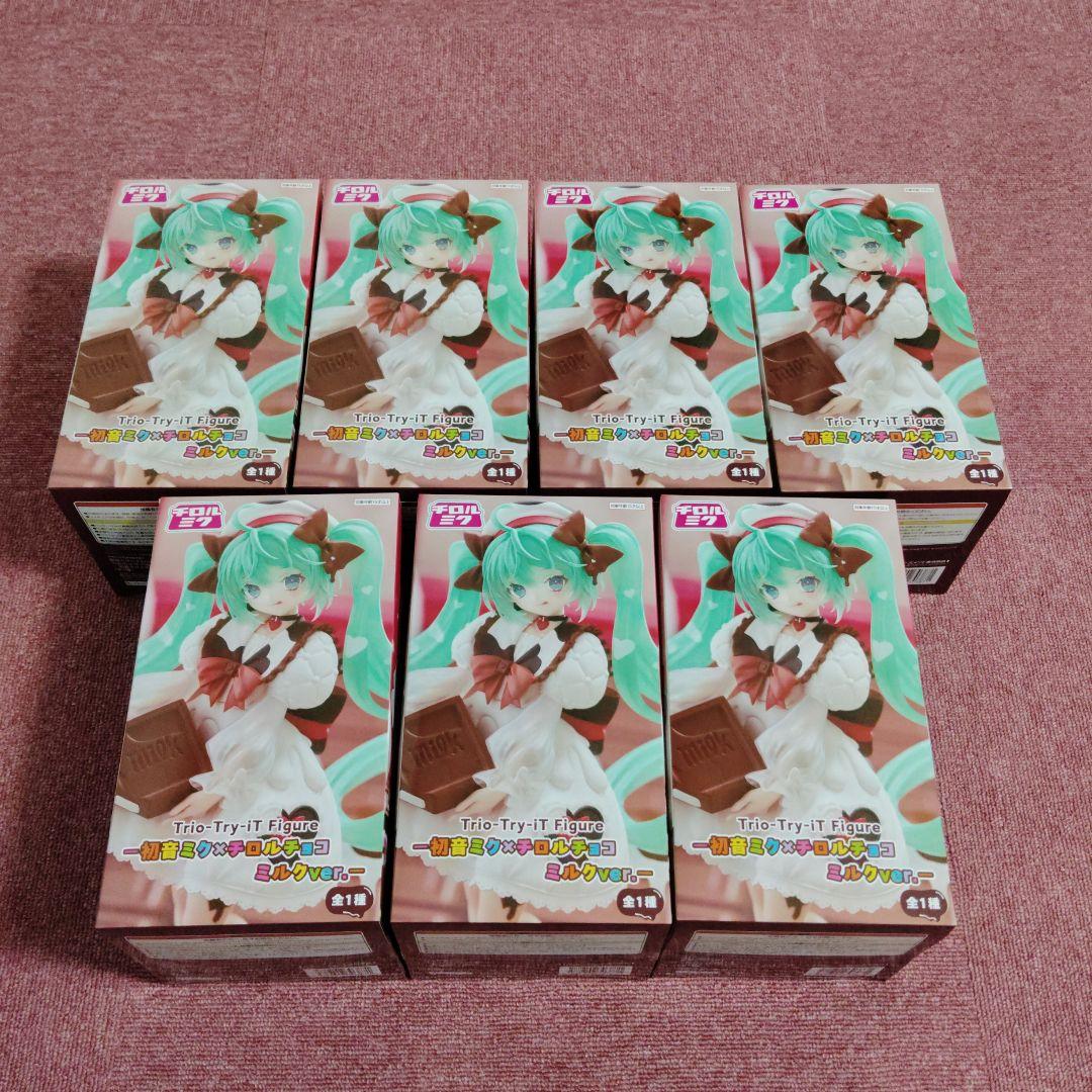 Trio-Try-iT Figure 初音ミク×チロルチョコ ミルクver.