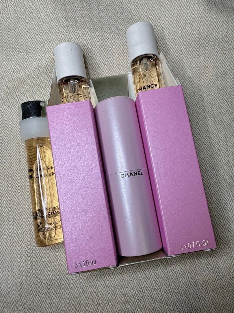 ト*ル様 CHANEL CHANCE オードトワレ 3本セット