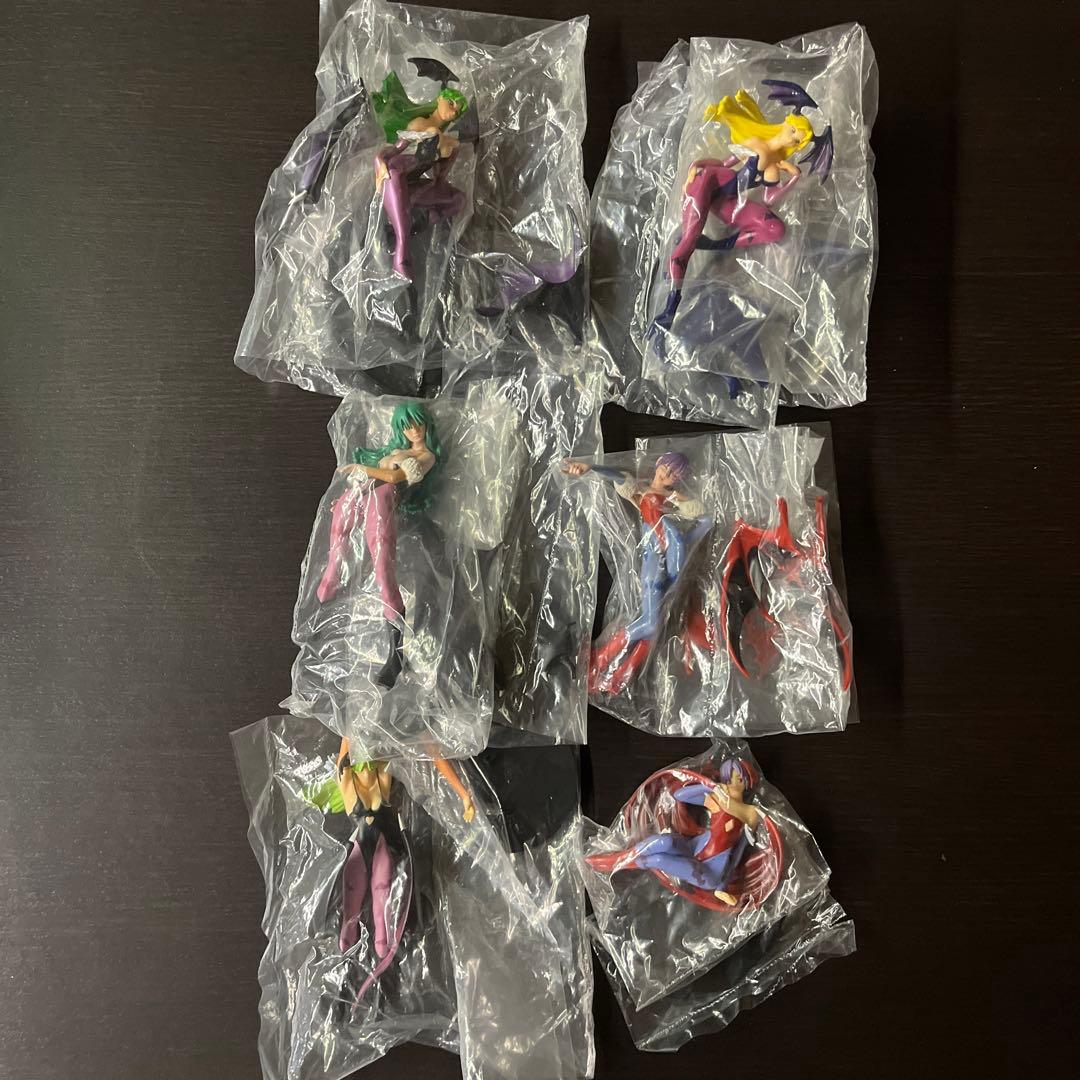 カプコン フィギュアコレクション モリガン＆リリス　6体セット