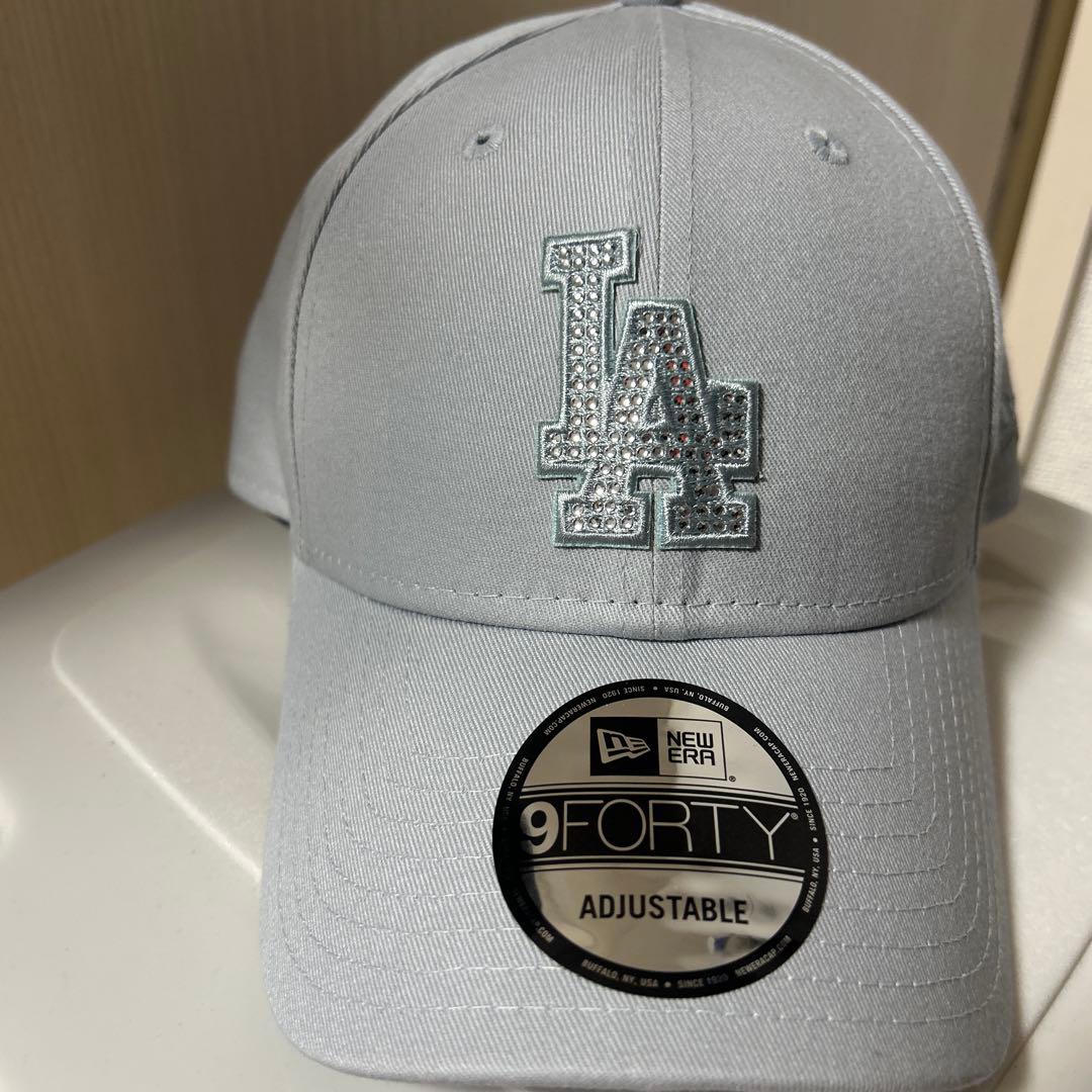9FORTY Rhinestone ロサンゼルス・ドジャース スノーグレー