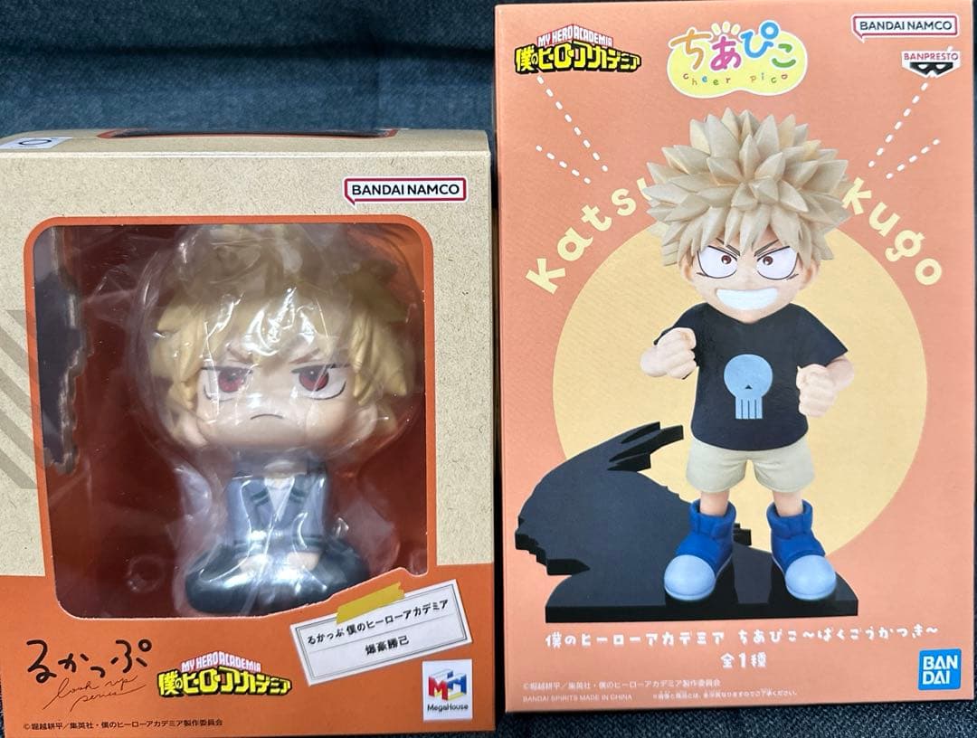 僕のヒーローアカデミア 爆豪勝己 るかっぷ（開封品）➕ちあぴこ（未開封品）