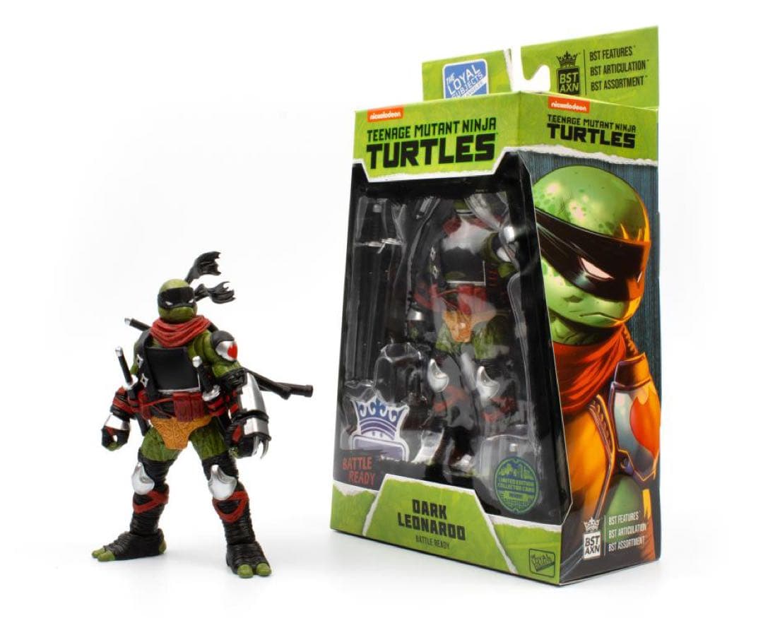 リ*ン様 ダーク レオナルド タートルズ フィギュア - メルカリ