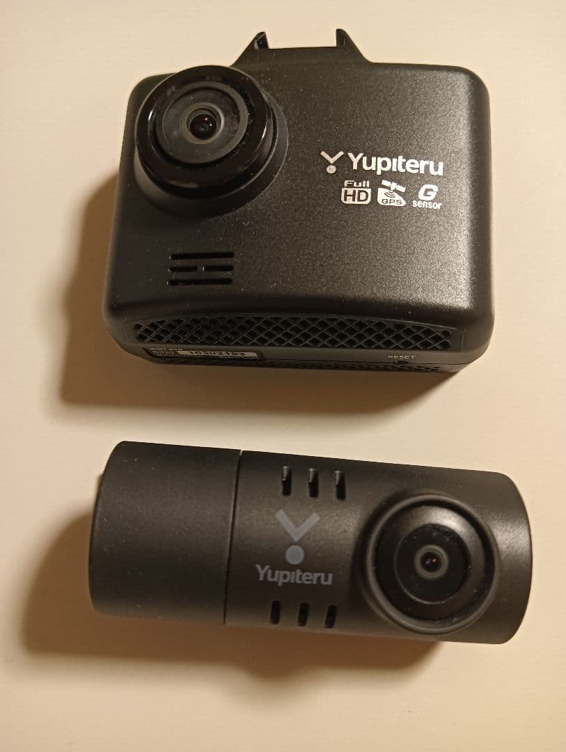 ユピテル　ドライブレコーダー 前後2カメラ WDT510c　おまけ付き