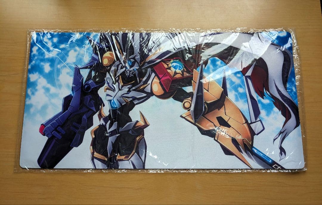 遊戯王　デジモンアドベンチャー オメガモンX抗体 同人プレイマット
