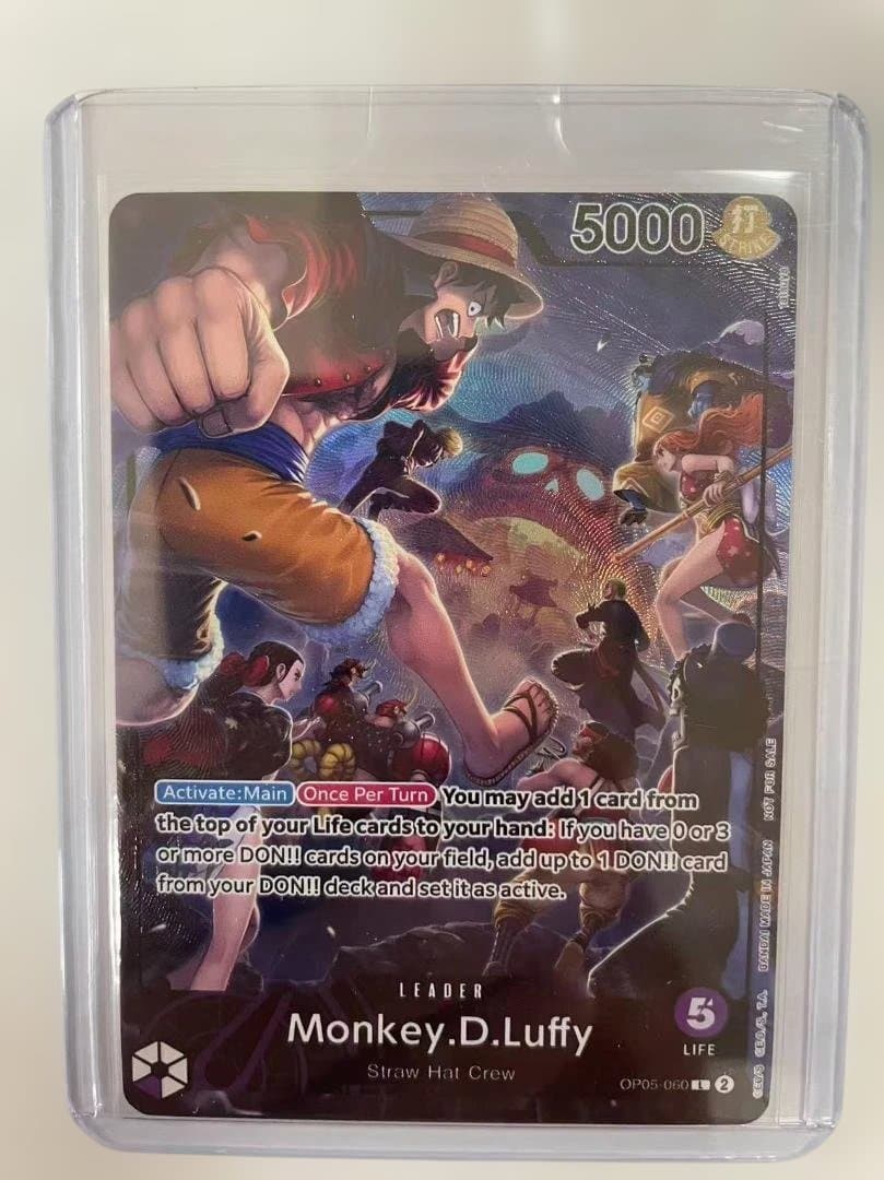 ONE PIECE カードゲーム ルフィ　psaマガジンプロモ　英語 PSA10】ワンピースカード PSAマガジン ルフィプロモ 英語版 - メルカリ