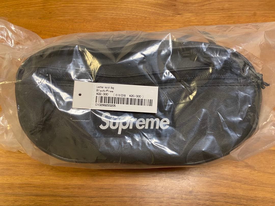 【新品未使用】Supreme Leather Waist Bag