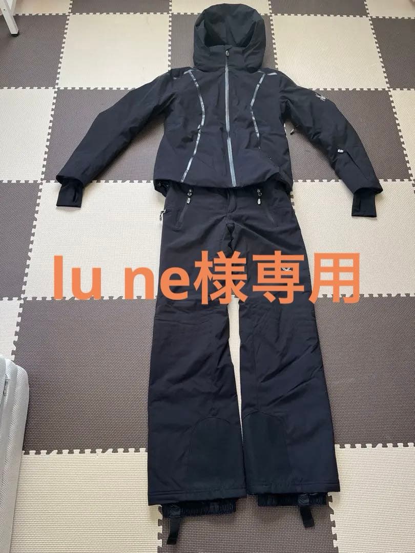 スパイダー スキーウェア 女性用 黒 SPYDER スパイダー スキーウェア アウター ジャケット メンズ