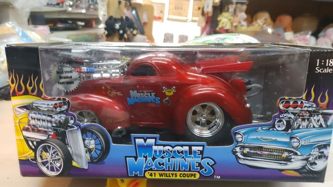 MUSCLE MACHINES 41 WILLYS COUPE 1:18一個限り