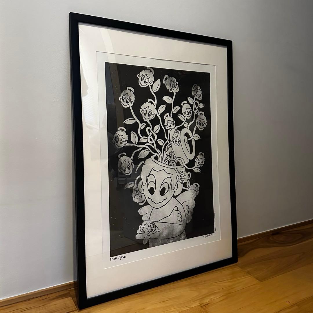 【額縁付】TAPPEI ポスター A2サイズ グラフィックアート Amazon.co.jp: TAPPEI Lunch Time ポスター 個展 A2サイズ 04KR